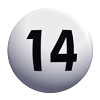 Die 5. gezogene Lottozahl war die14.
