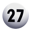 Die 6. gezogene Lottozahl war die27.